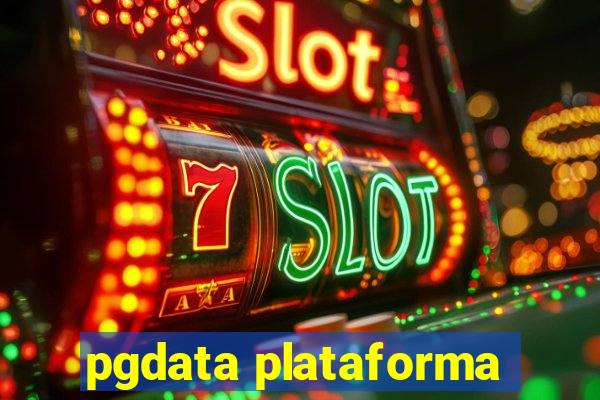 pgdata plataforma